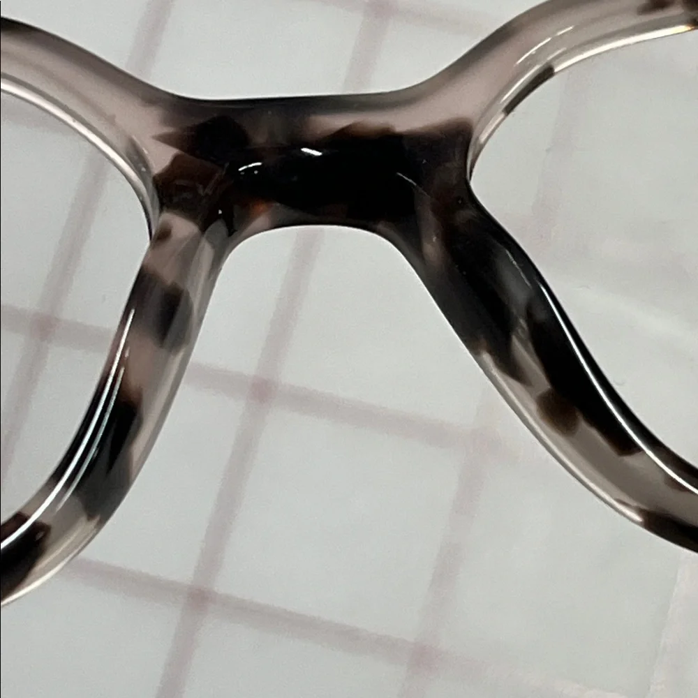 PRADA VPR03X NWOT Orchid Tortoise Acetate 53-17-140 Preppy Career Eyeglass Frame
